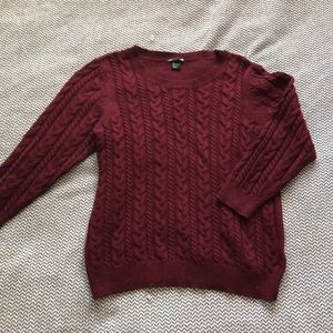 Deep Red Sweater